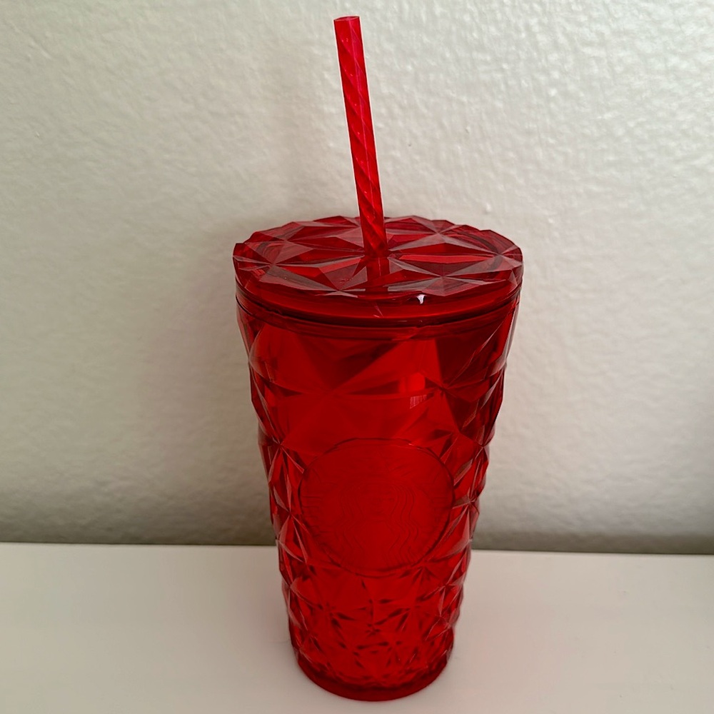 Red Starbucks tumbler - Valentine’s edition